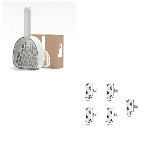 Cat Litter Scoop Plastic Cats Poop Scoop-9