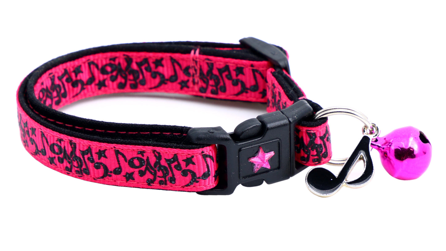 Music Notes Cat Collar-19
