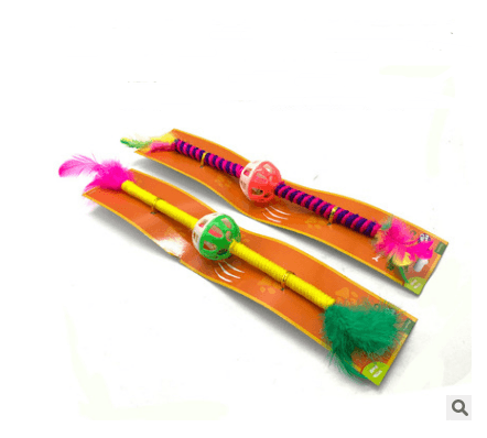 Whisker Whirligig: Handcrafted Solid Wood Cat Toy