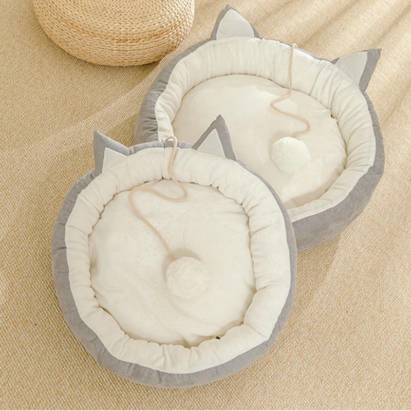 Luxurious Suede Feline Litter Catcher Mat