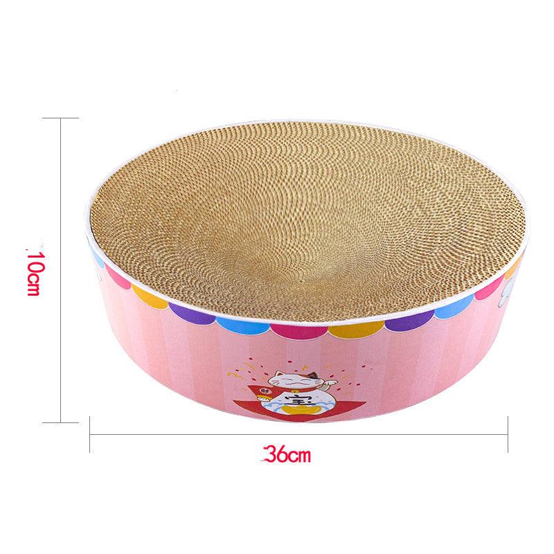 Kitty Claws Corrugated Cat Scratcher Toy-2