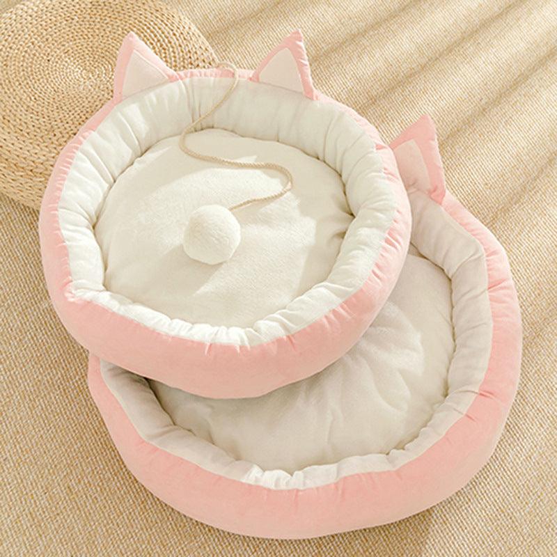 Luxurious Suede Feline Litter Catcher Mat