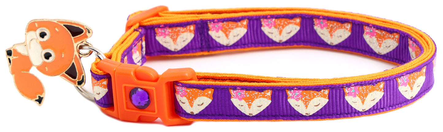 Foxes Breakaway Cat Collar-14