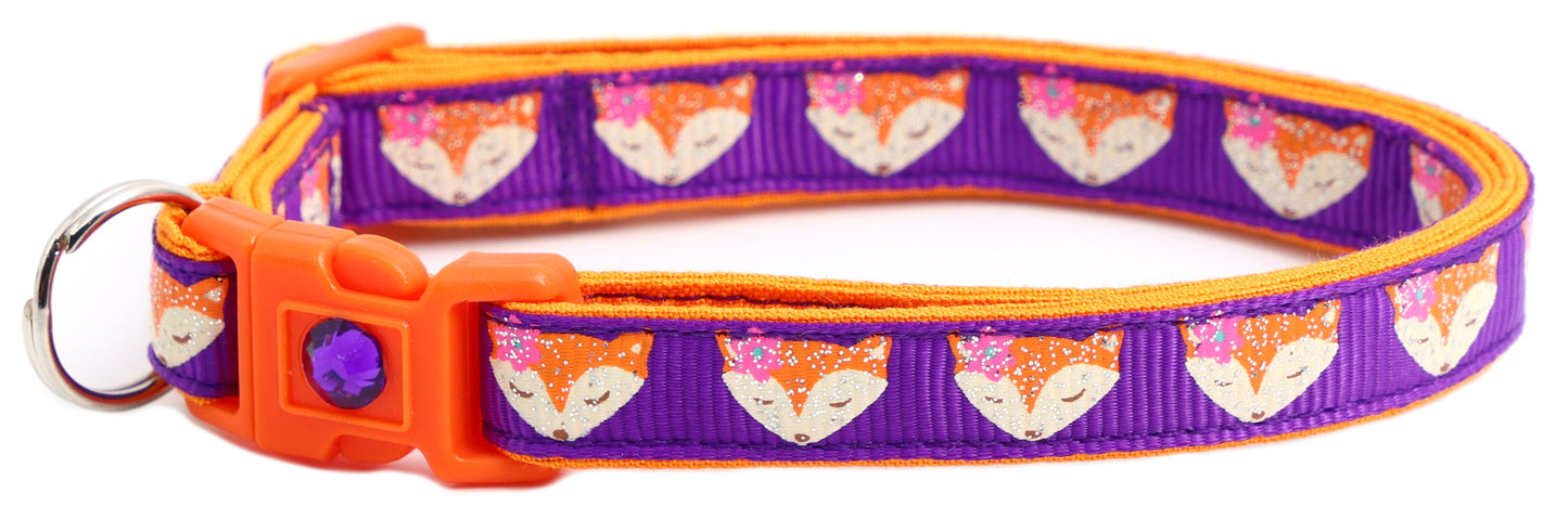 Foxes Breakaway Cat Collar-24