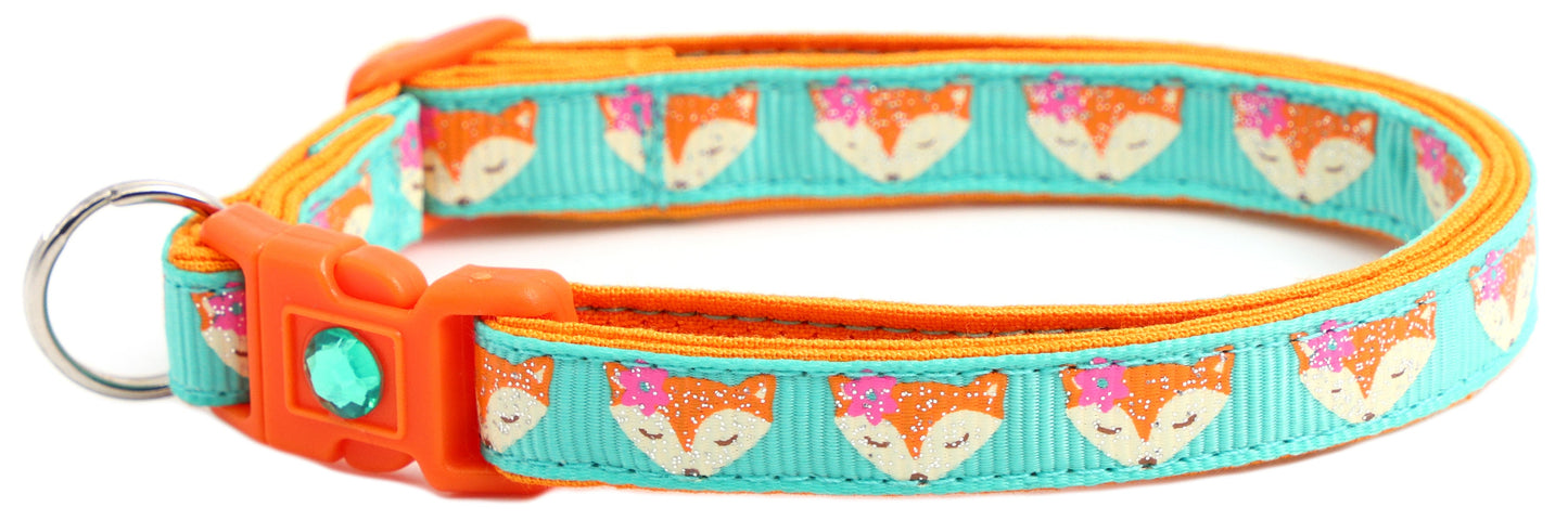 Foxes Breakaway Cat Collar-3