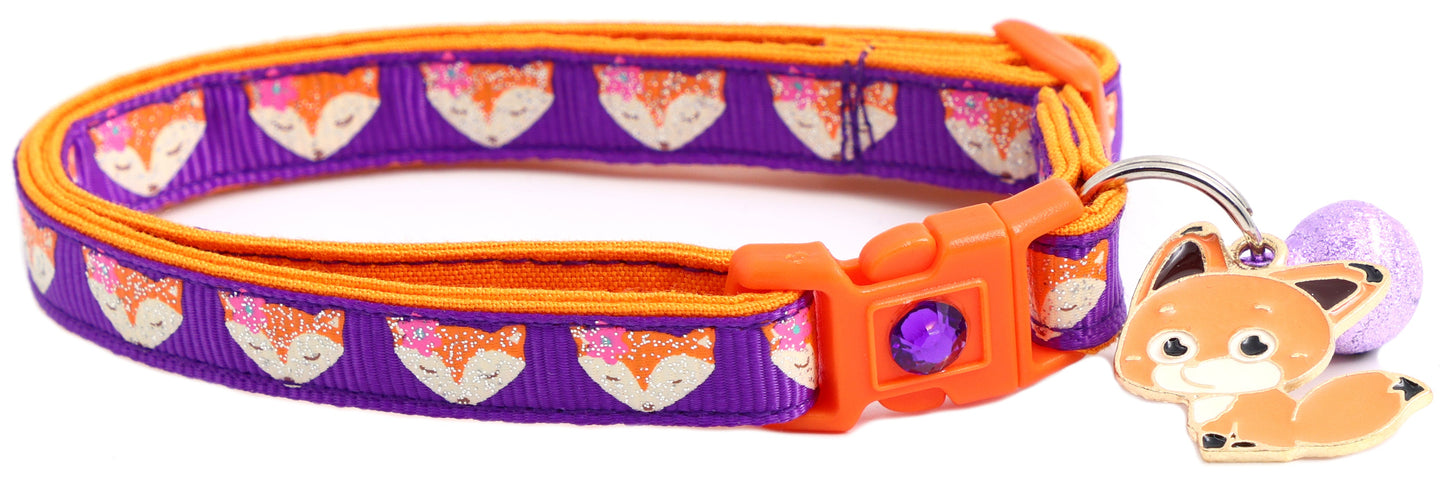 Foxes Breakaway Cat Collar-19