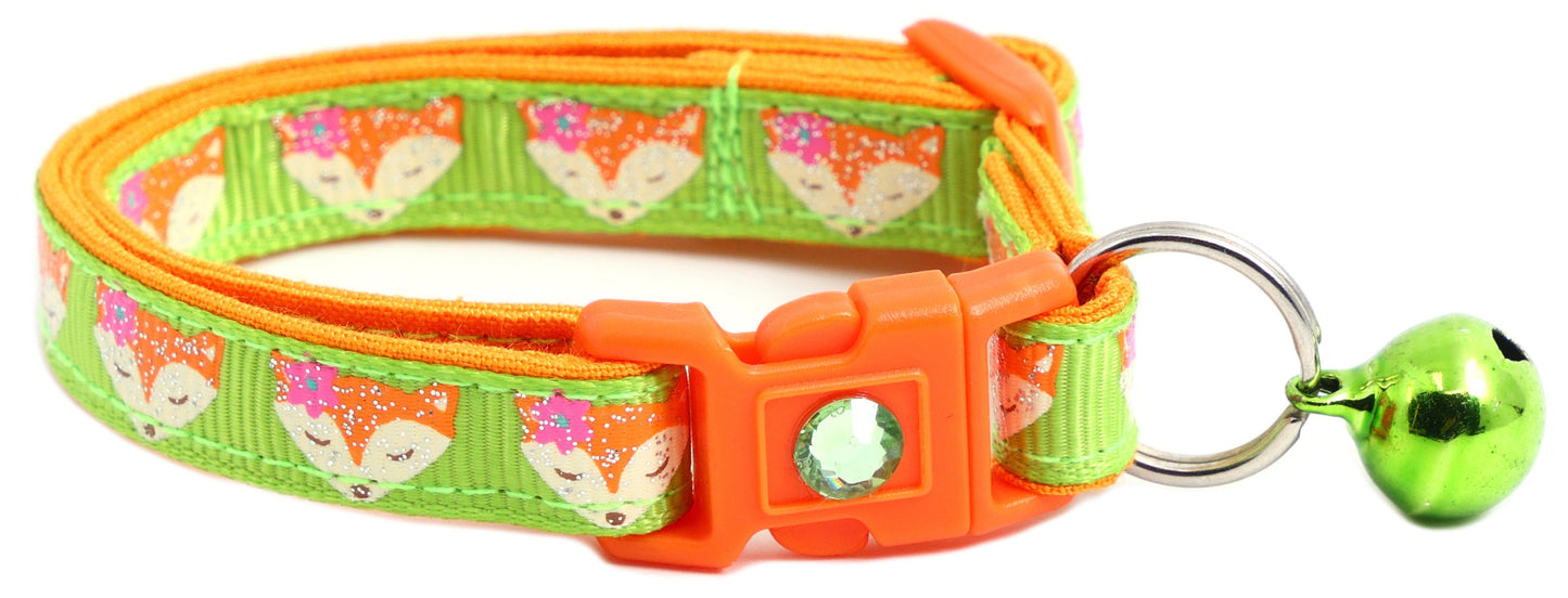 Foxes Breakaway Cat Collar-6