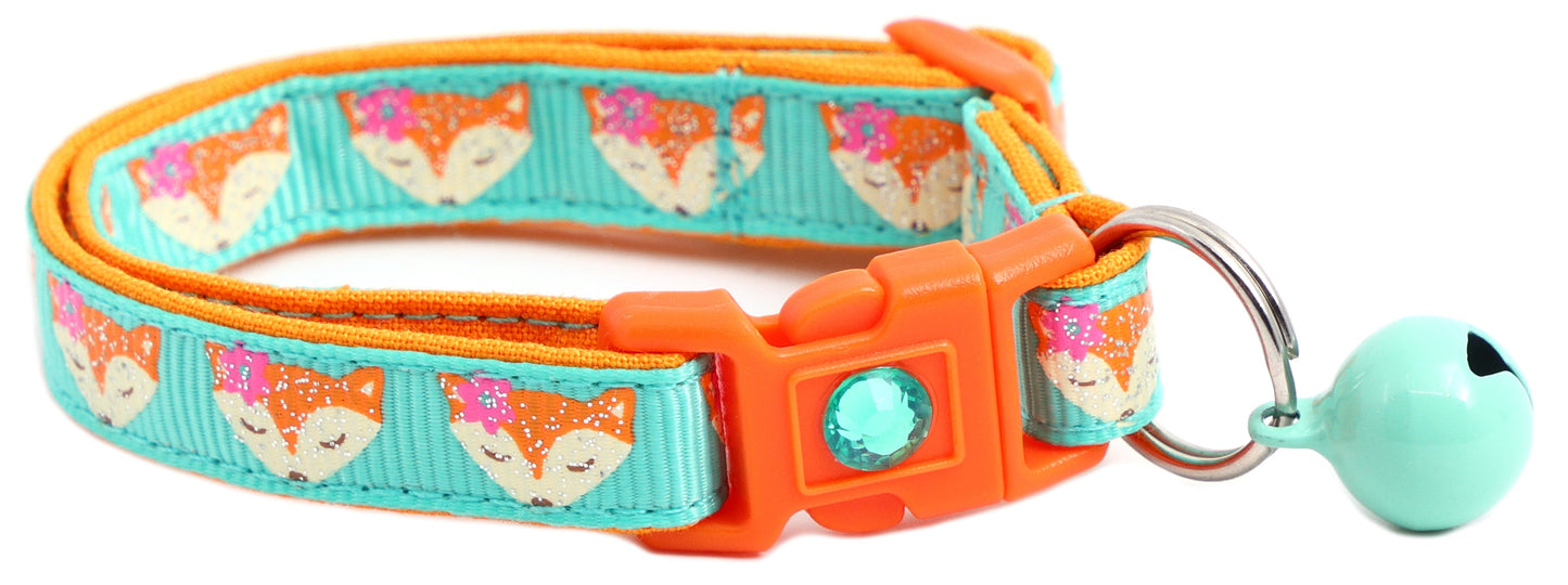 Foxes Breakaway Cat Collar-5