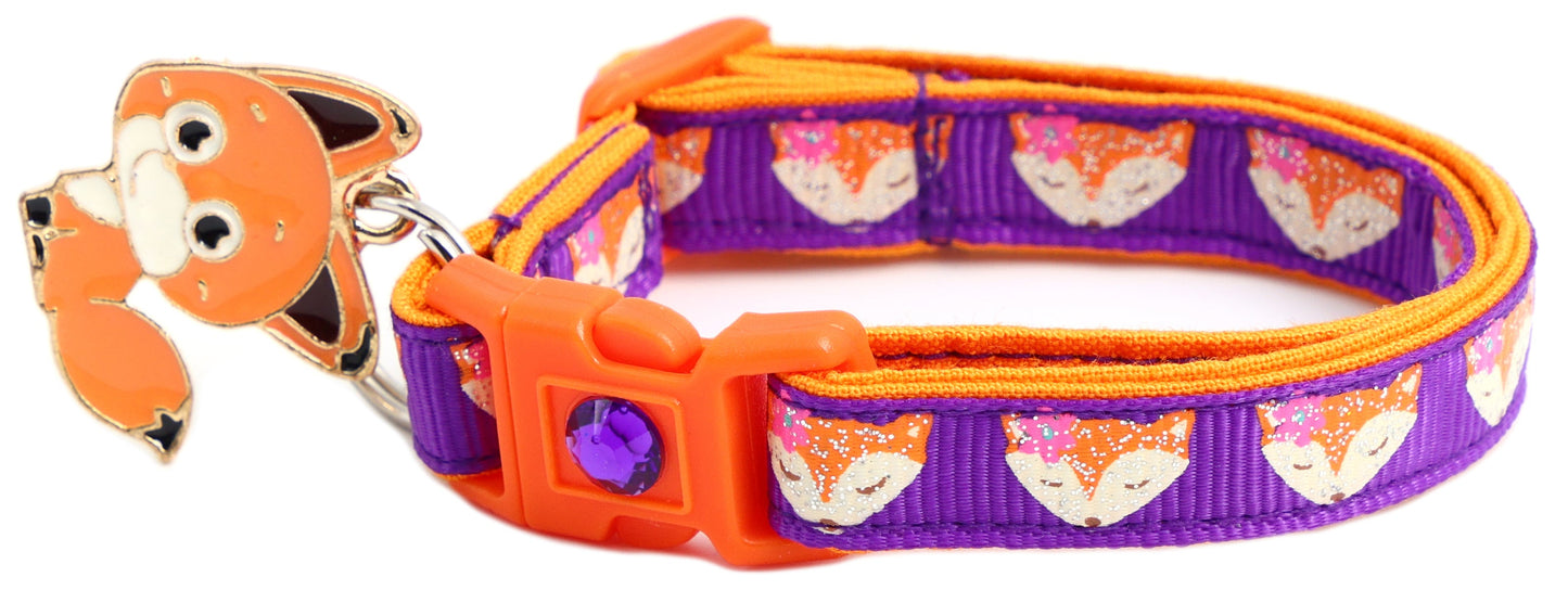 Foxes Breakaway Cat Collar-12