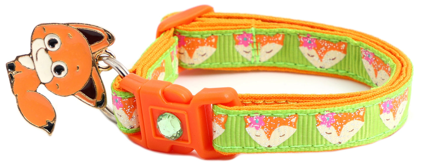 Foxes Breakaway Cat Collar-11