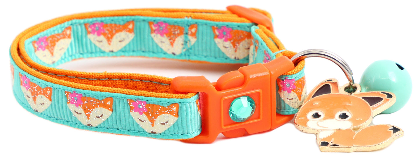 Foxes Breakaway Cat Collar-15