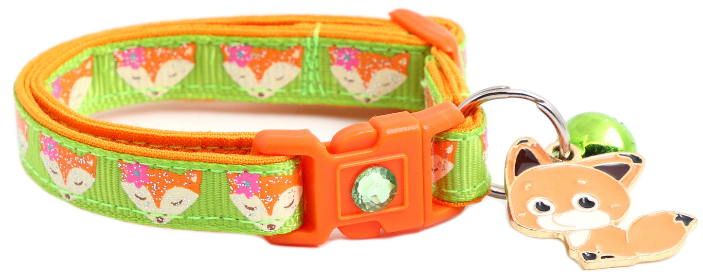 Foxes Breakaway Cat Collar-16