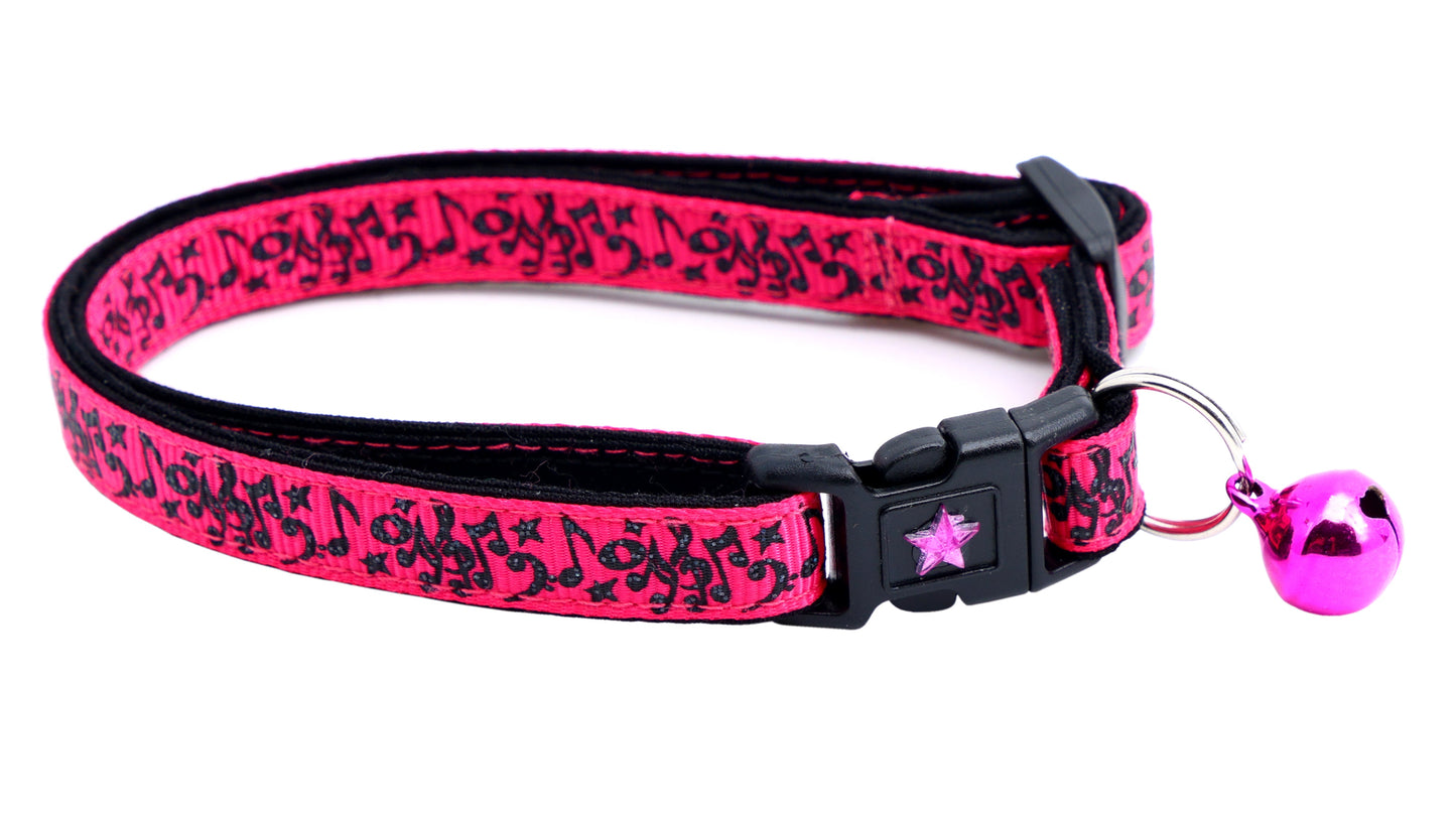Music Notes Cat Collar-6