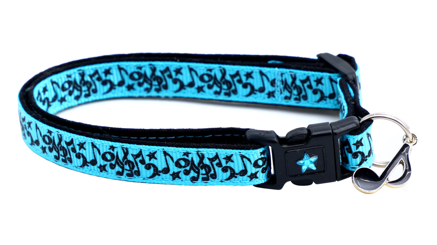 Music Notes Cat Collar-10