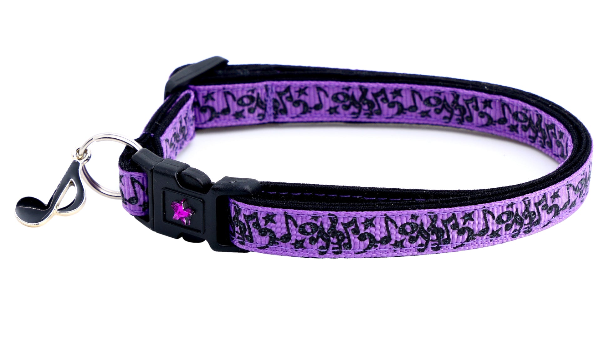 Music Notes Cat Collar-2
