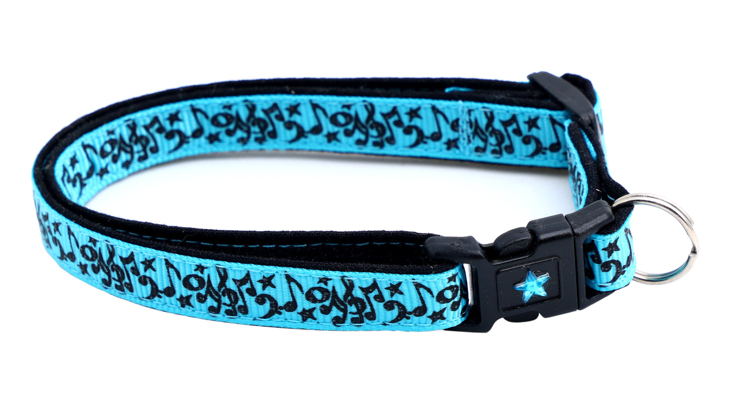 Music Notes Cat Collar-20