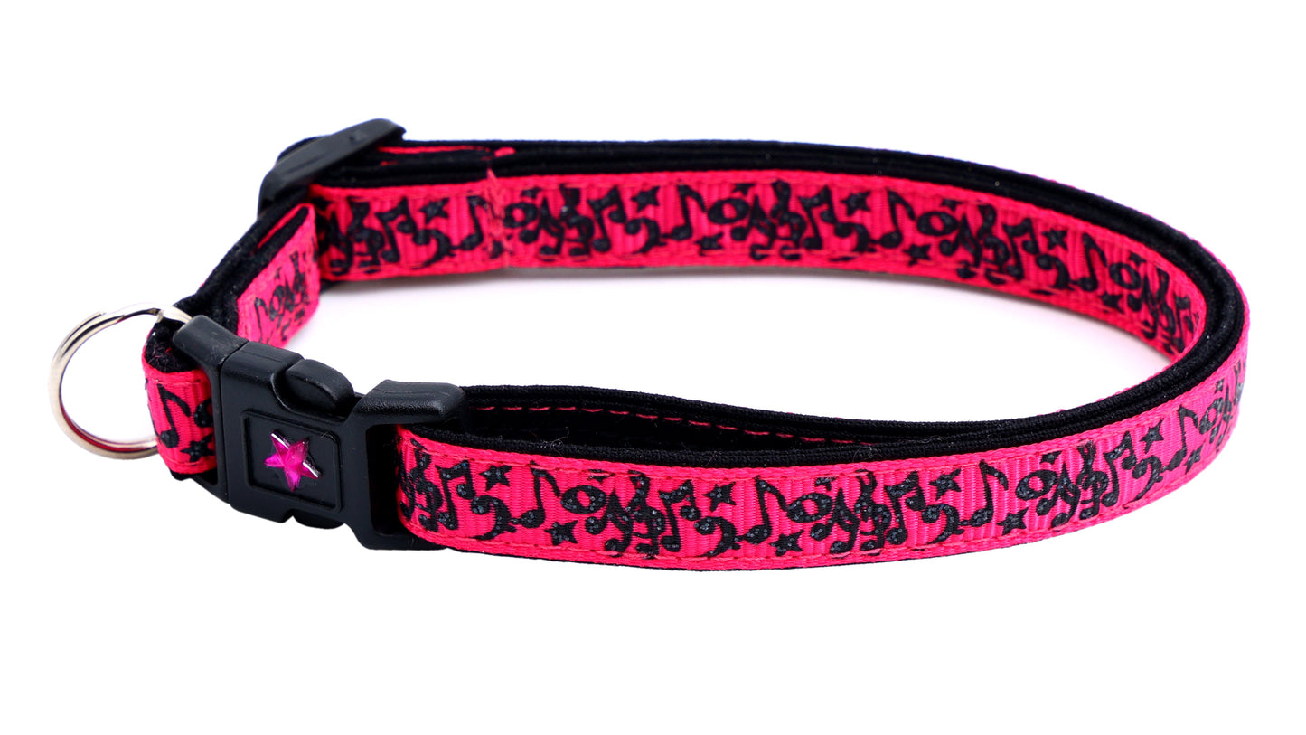 Music Notes Cat Collar-21