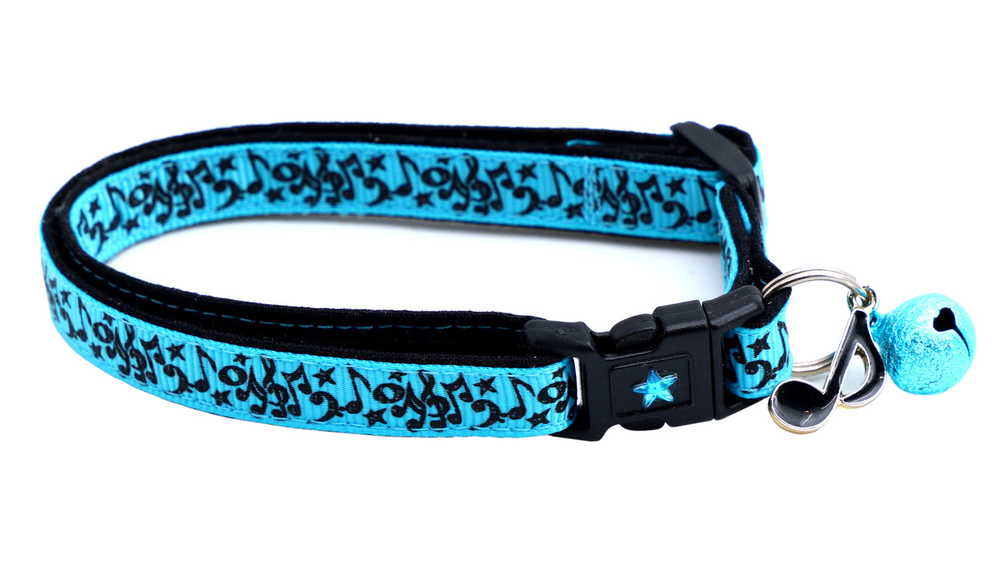 Music Notes Cat Collar-15