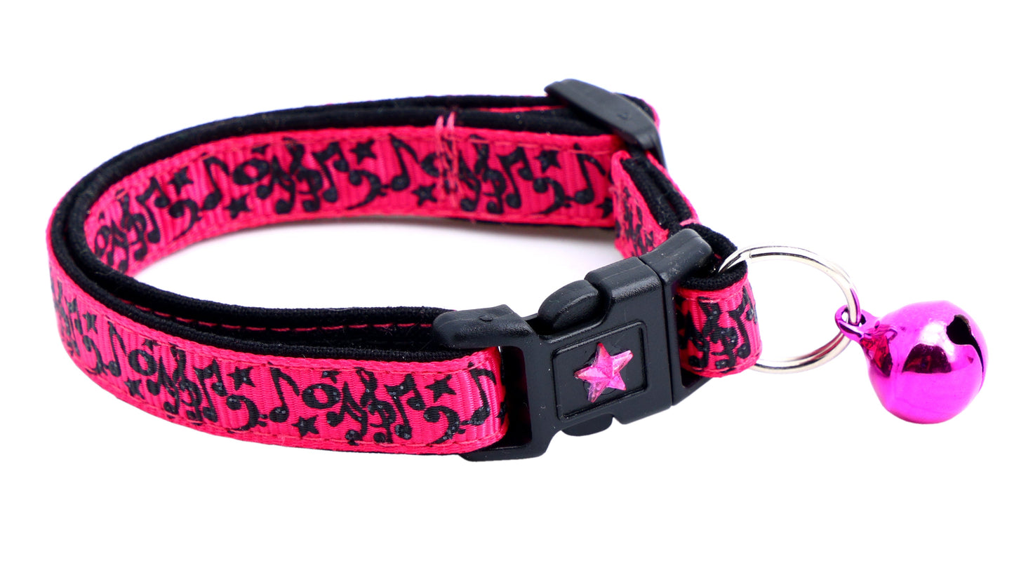 Music Notes Cat Collar-9