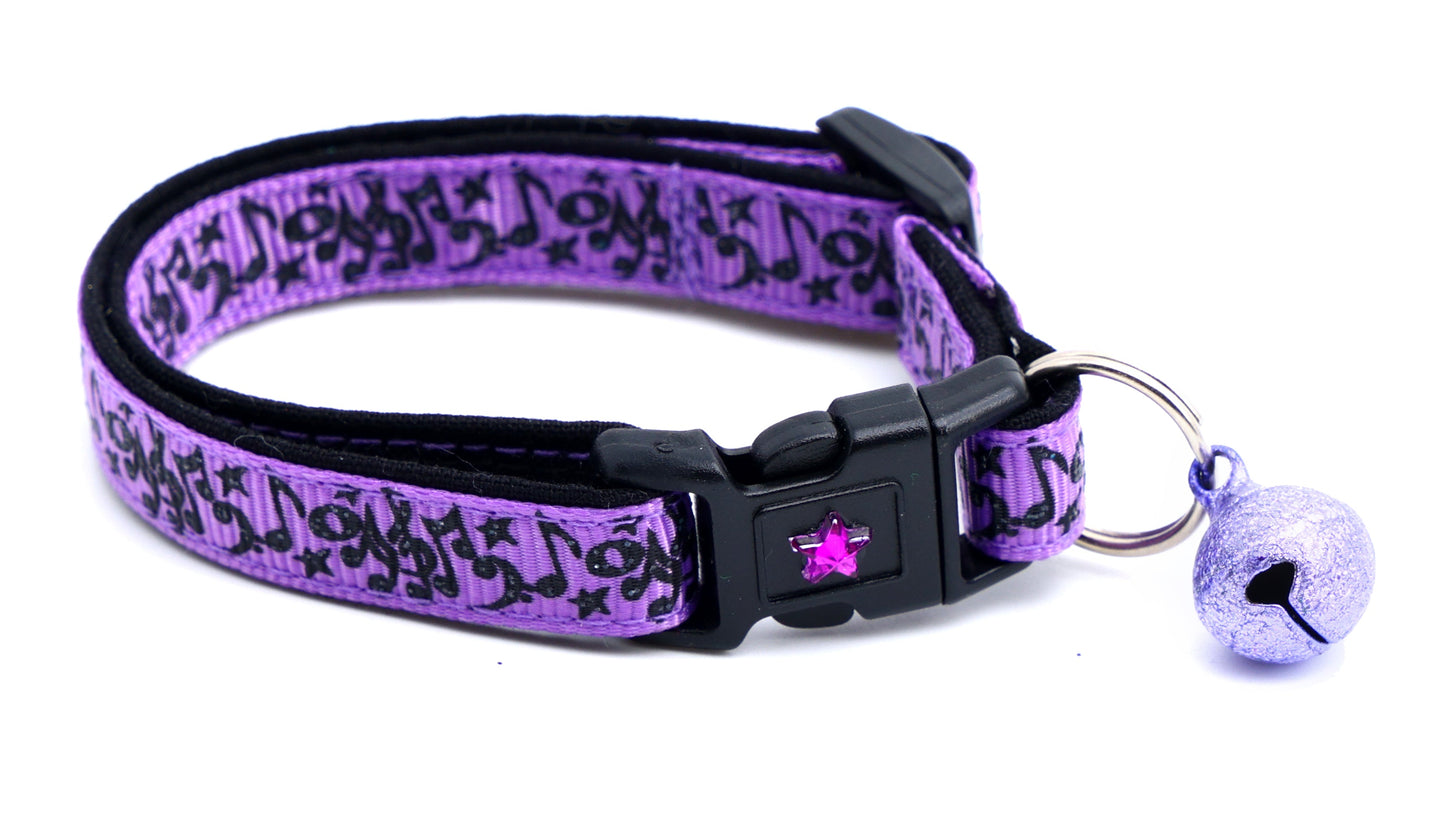 Music Notes Cat Collar-7
