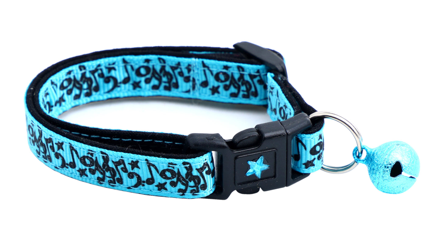 Music Notes Cat Collar-8