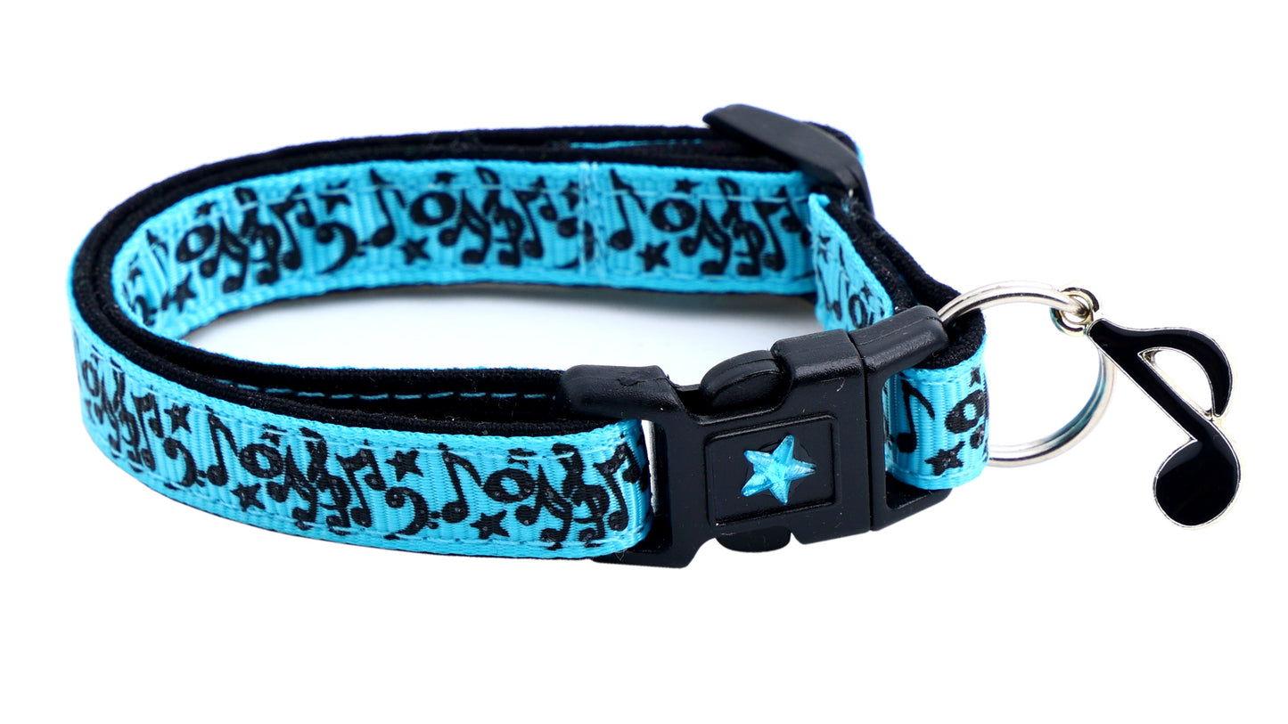 Music Notes Cat Collar-13