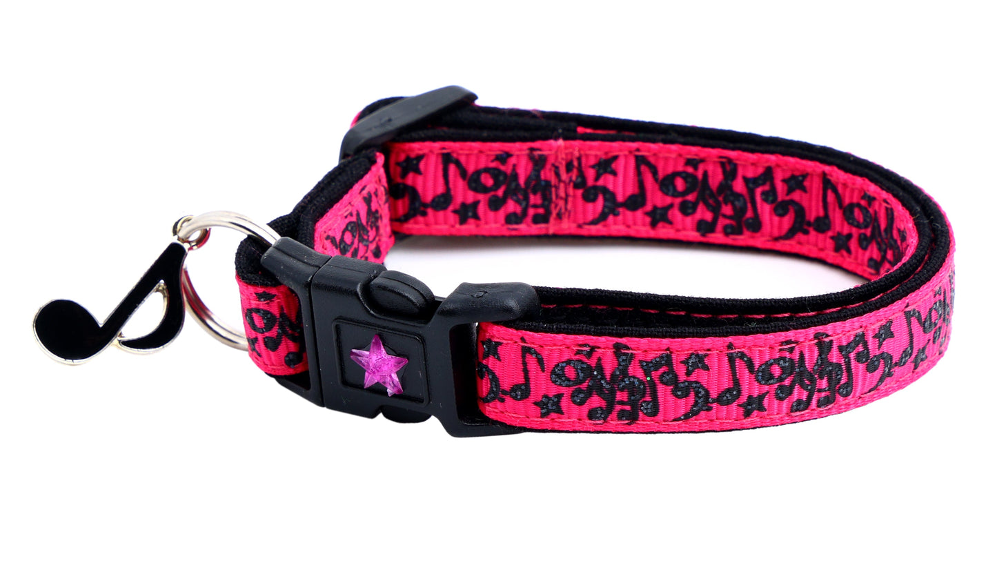 Music Notes Cat Collar-14