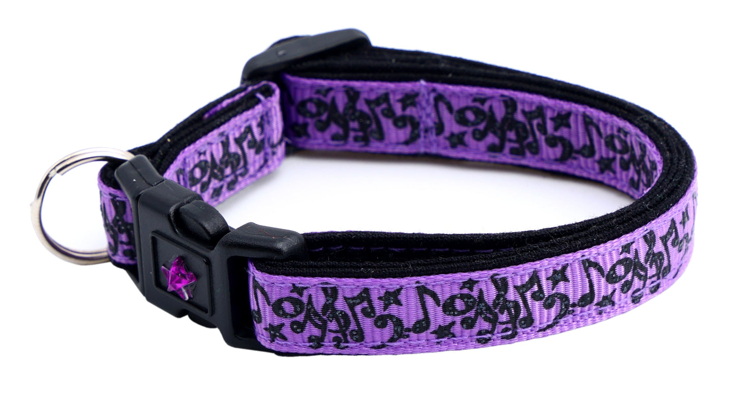 Music Notes Cat Collar-22