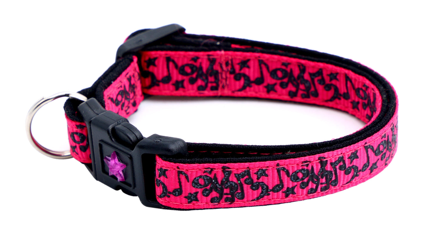Music Notes Cat Collar-24
