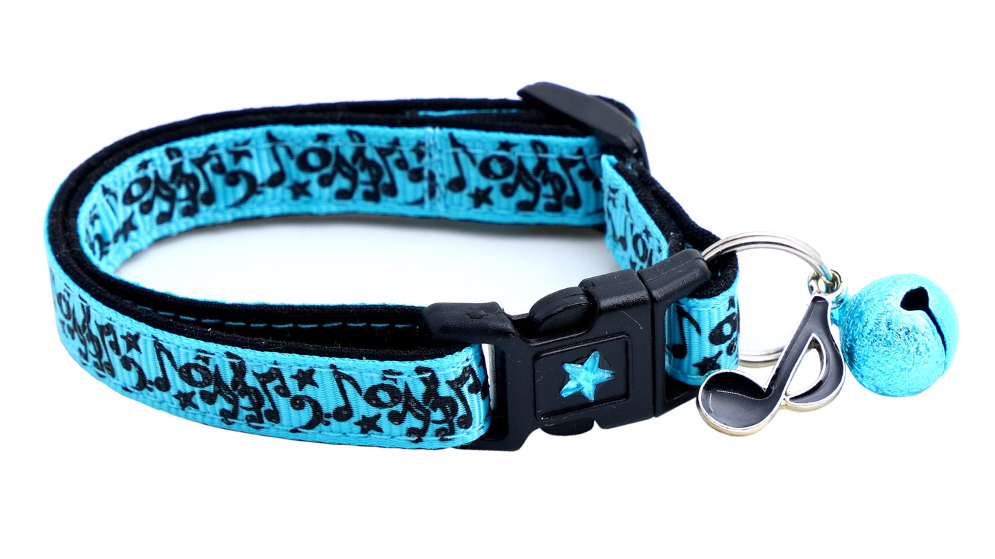 Music Notes Cat Collar-18